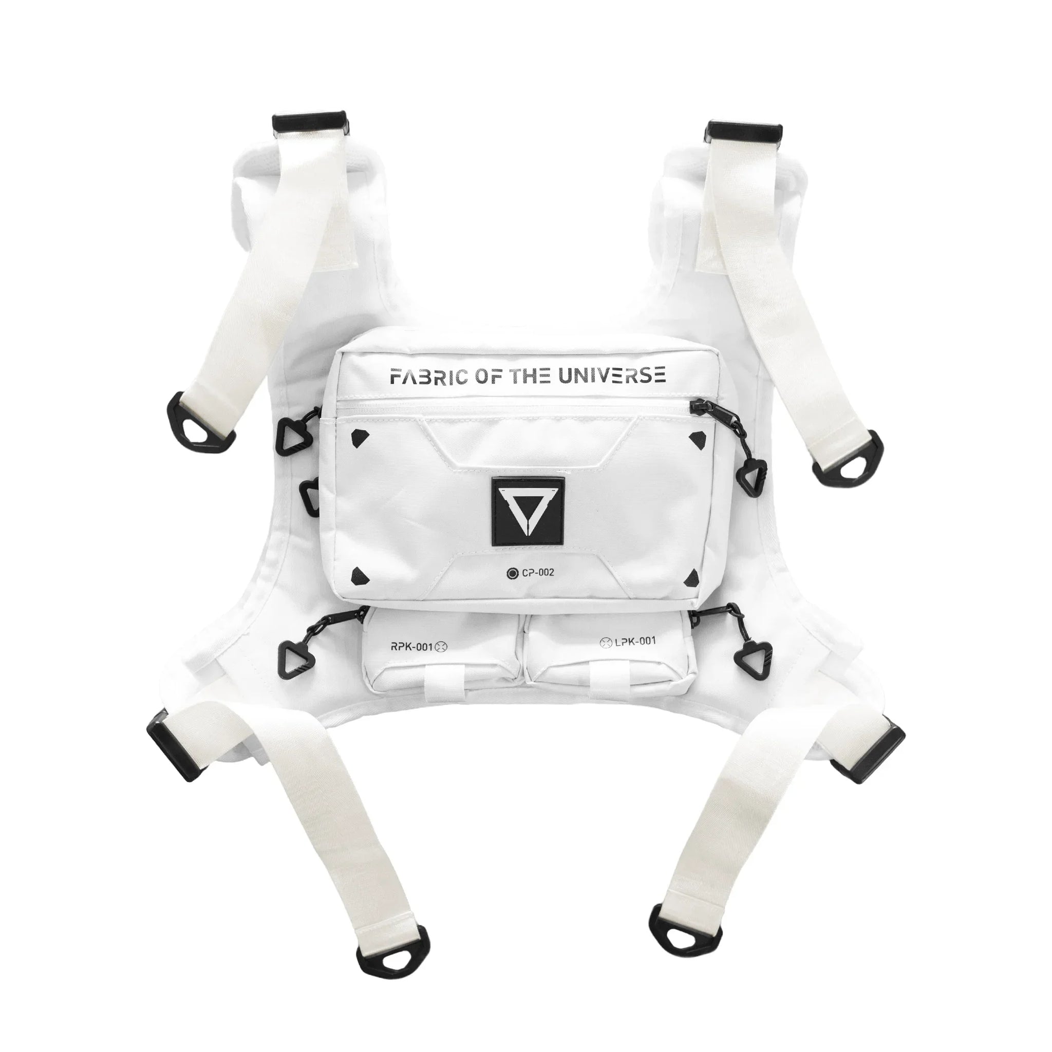 CP-002 White Chest Rig - Fabric of the Universe