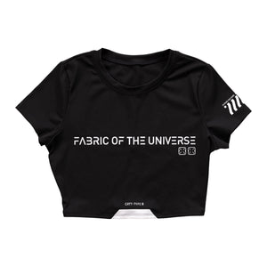 CRTT-Type B Black Crop Short Sleeve T