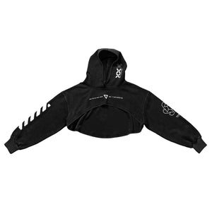 CRWG-Type 015 Washed Shrug Hoodie