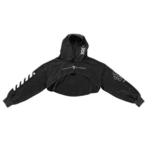 CRWG-Type 015 Washed Shrug Hoodie
