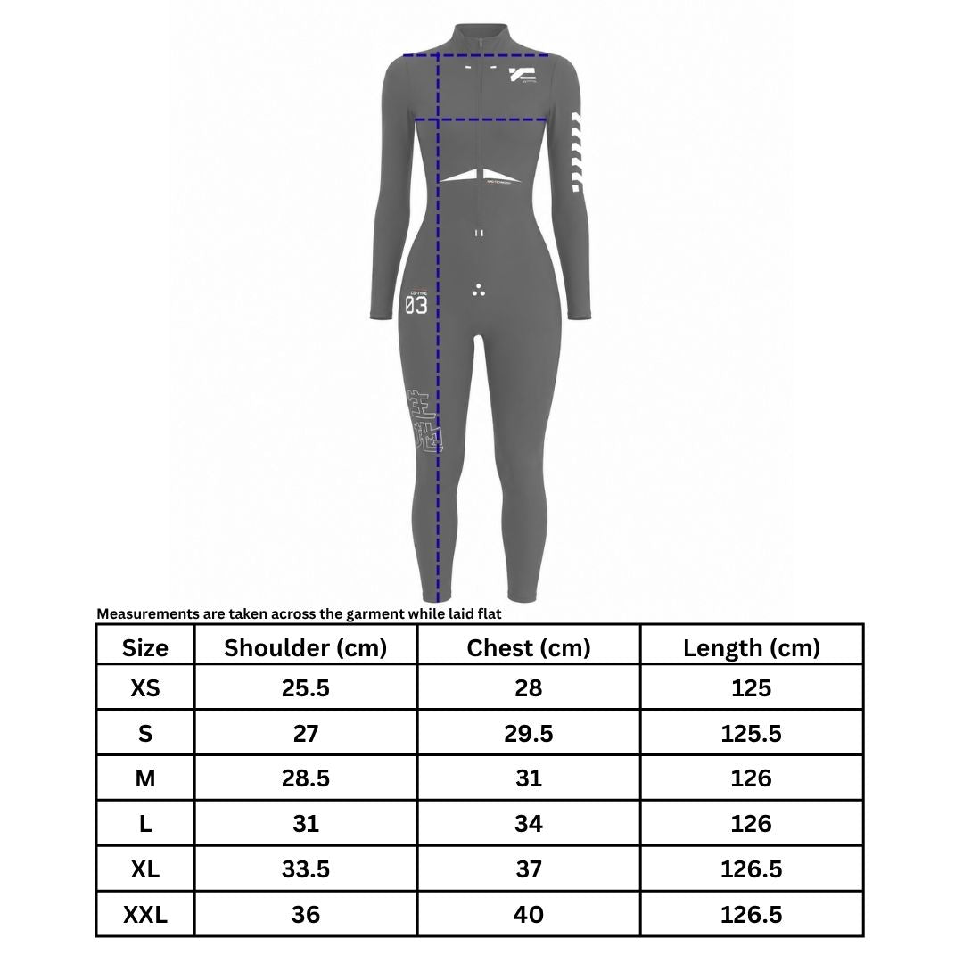 Fabric of the Universe ABS-Type 401 Black Women's Bodysuit
