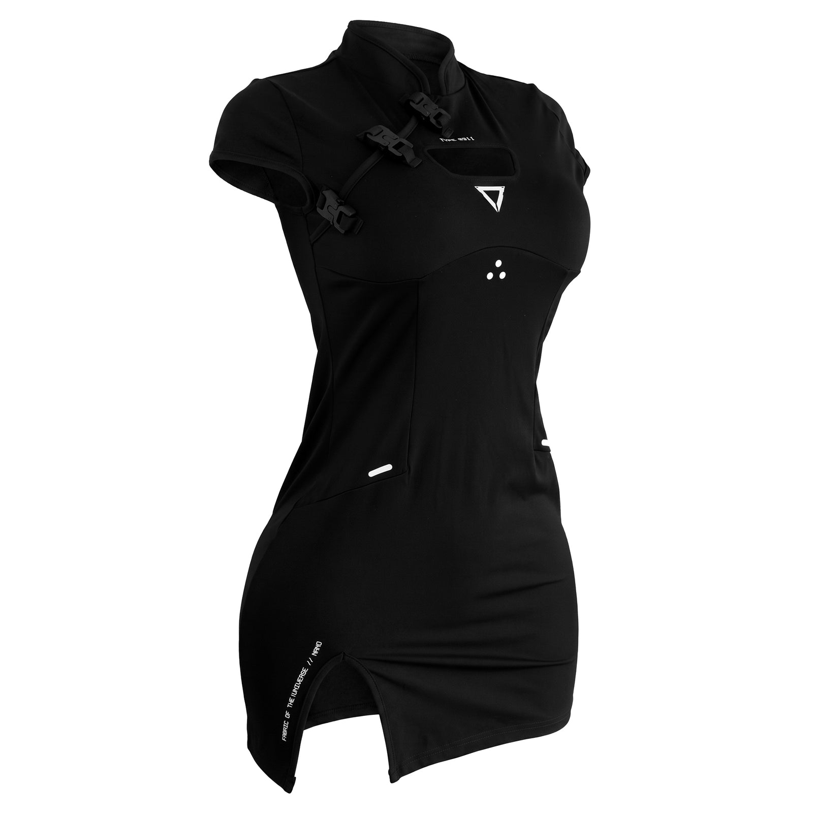 CSD-Type 0311 Black Cheongsam Dress