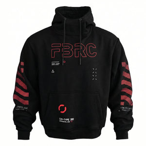 CXM-Type 202/R Black Mockneck Hoodie