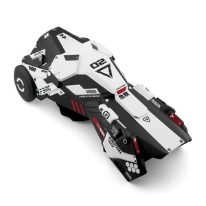 CYFA-01 Panda Red Cyber Forearm Guard