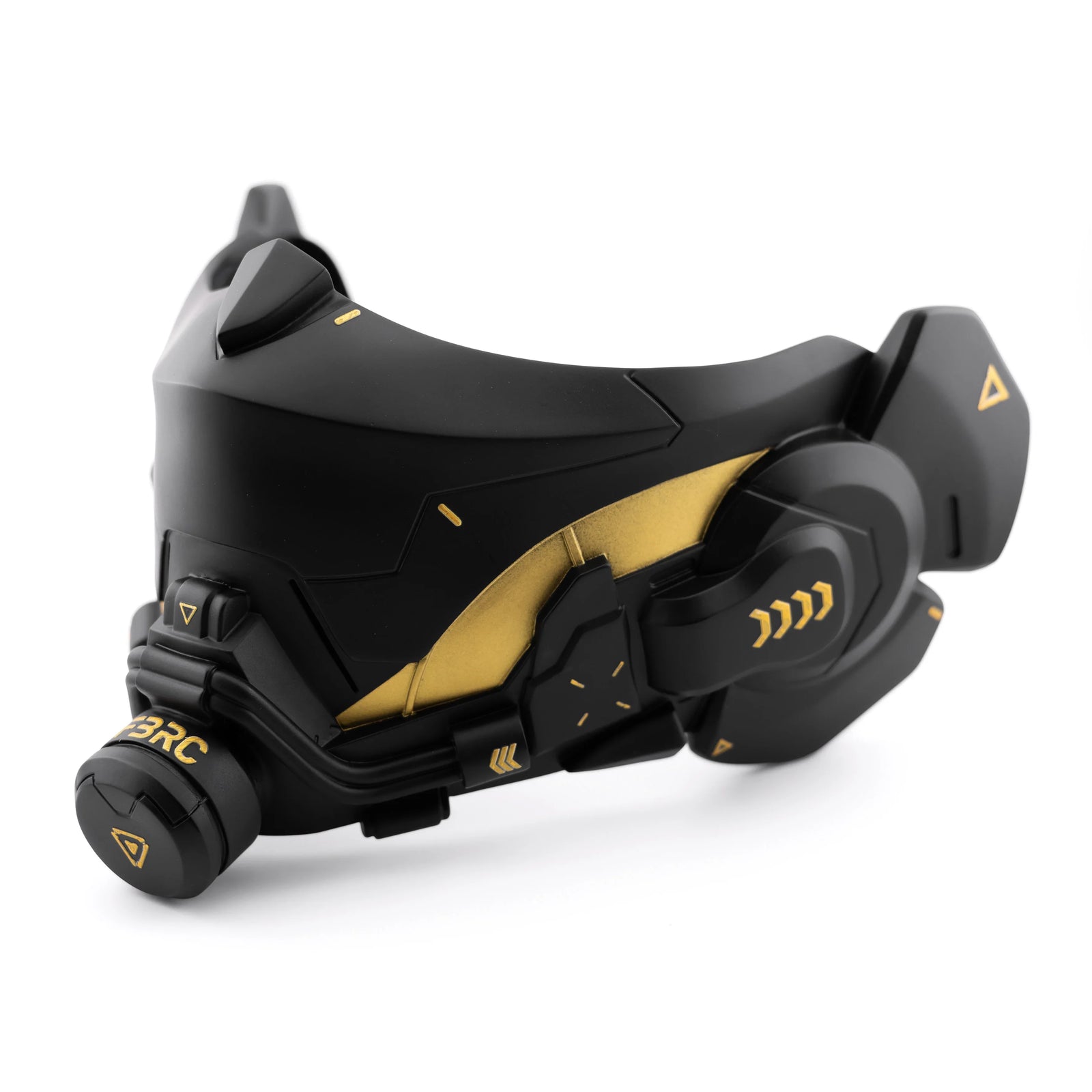 MC-Type 001K Black Gold Cyber Mask