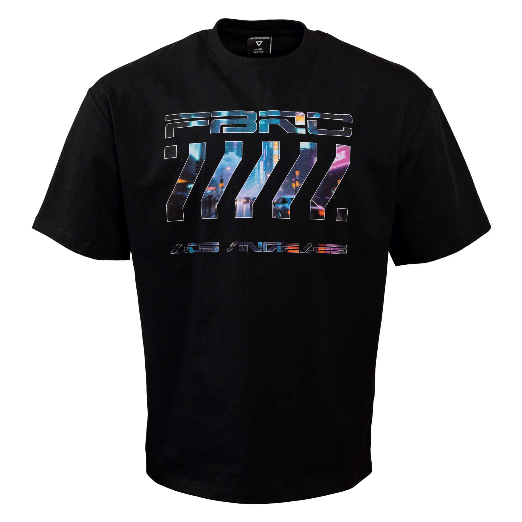 Cyber LA Black Short Sleeve T