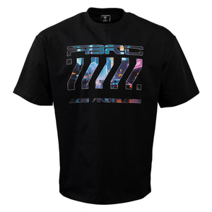 Cyber LA Black Short Sleeve T