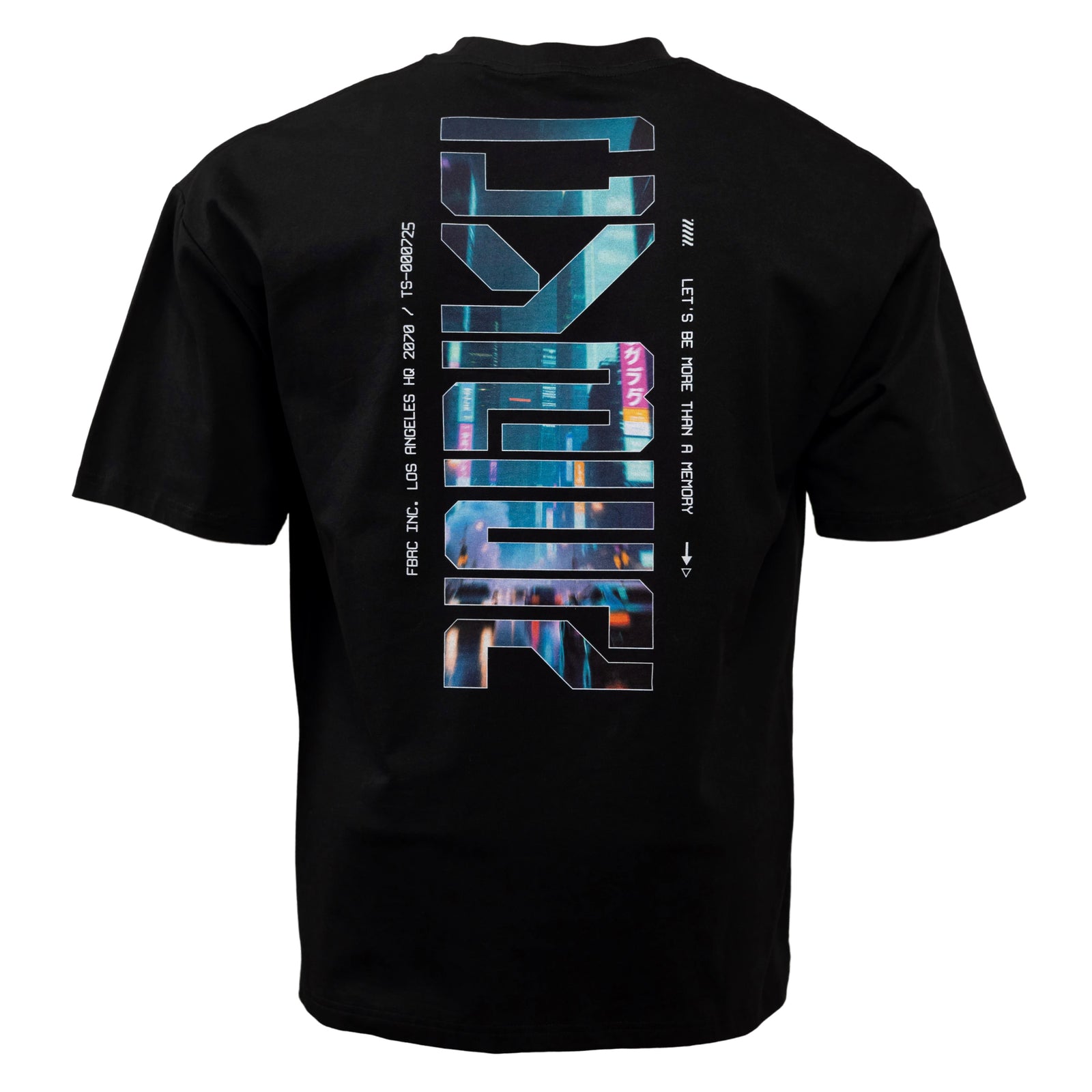 Cyber LA Black Short Sleeve T