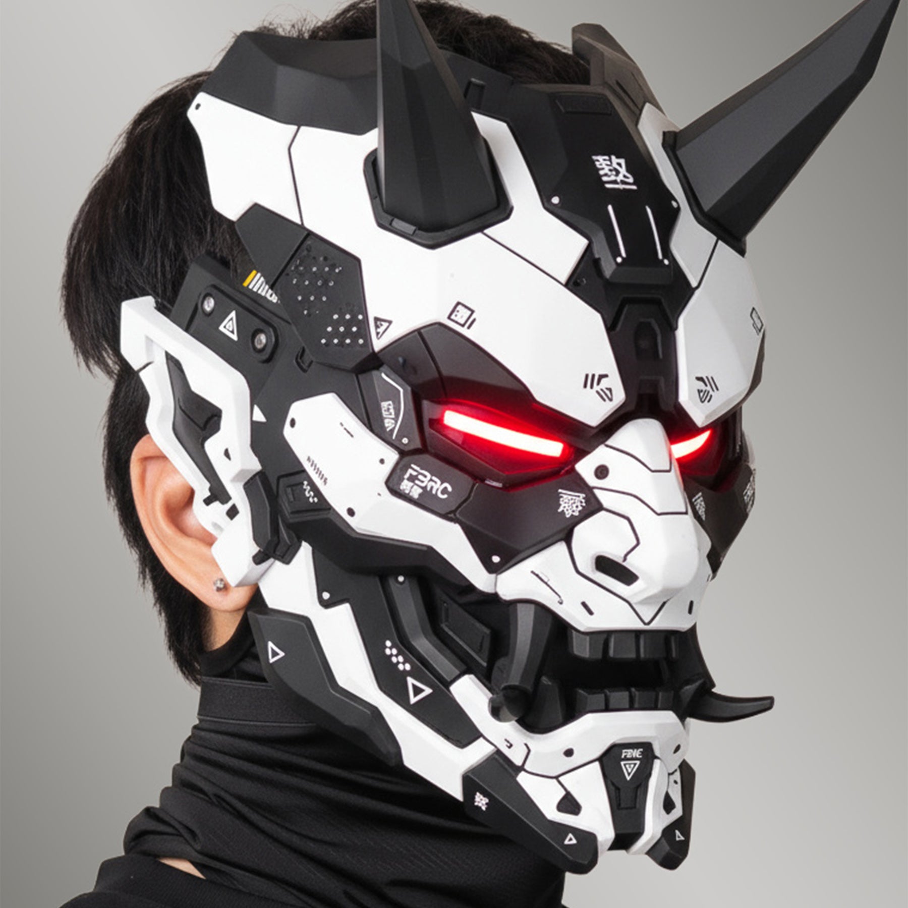 Cyber ONI V1 Mask 3D Printable File - Fabric of the Universe