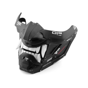 ONI v2 Black Half Cyber Mask
