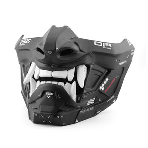 ONI v2 Black Half Cyber Mask