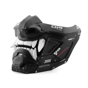 ONI v2 Black Half Cyber Mask
