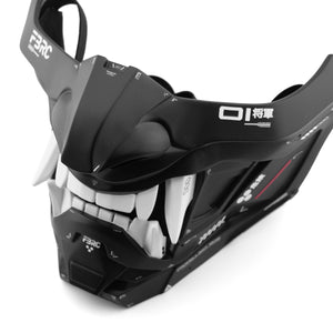 ONI v2 Black Half Cyber Mask