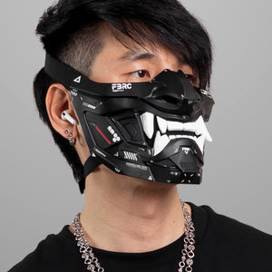 ONI v2 Black Half Cyber Mask