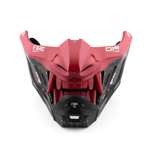 ONI v2 Red Black Half Cyber Mask