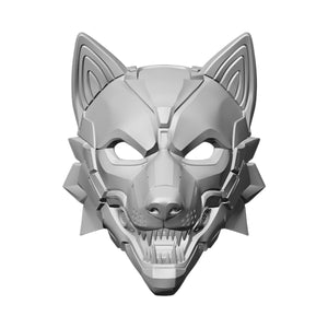 CWM-01 Wolf Mask 3D Printable File