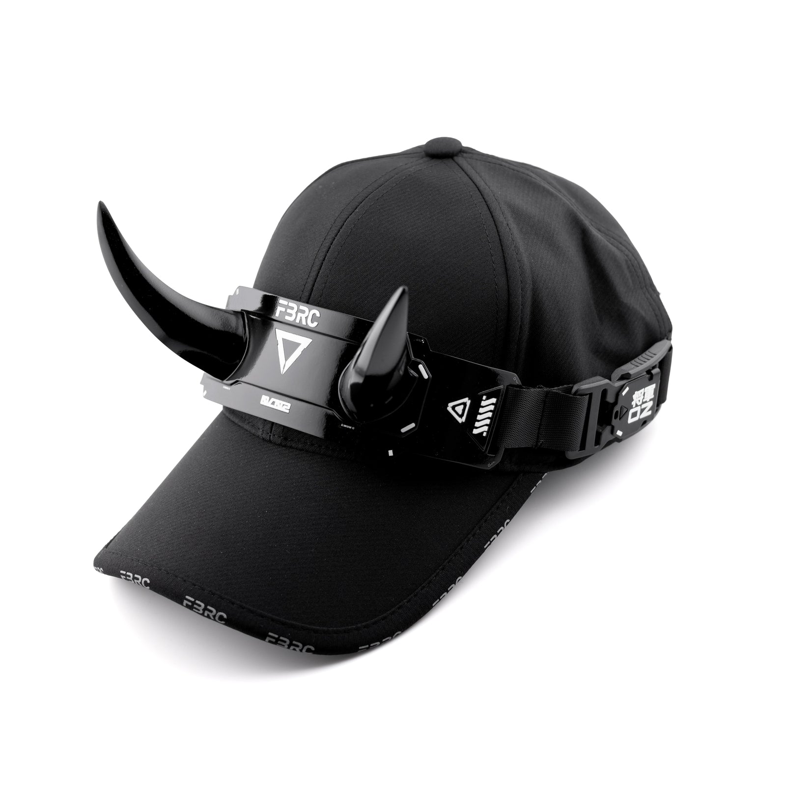 DC-01A Black Gloss Demon Horns Cap