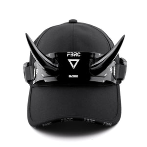 DC-01A Black Gloss Demon Horns Cap