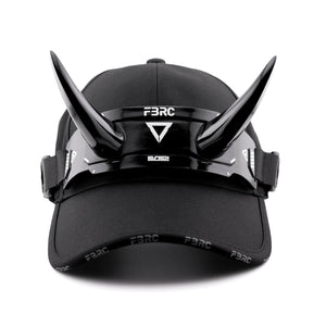 DC-01A Black Gloss Demon Horns Cap