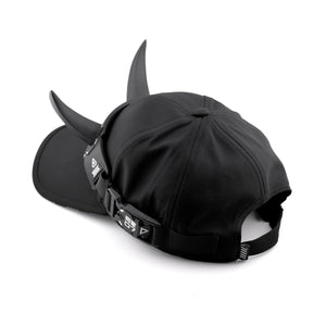 DC-01A Black Demon Horns Cap
