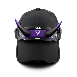 DC-01A Black Purp Demon Horns Cap