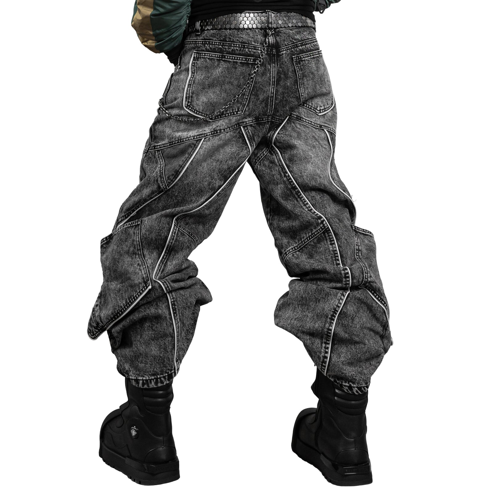DF-Type 070 Charcoal Scimitar Denim