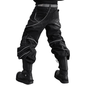 DF-Type 090 Black Scimitar Denim Pants