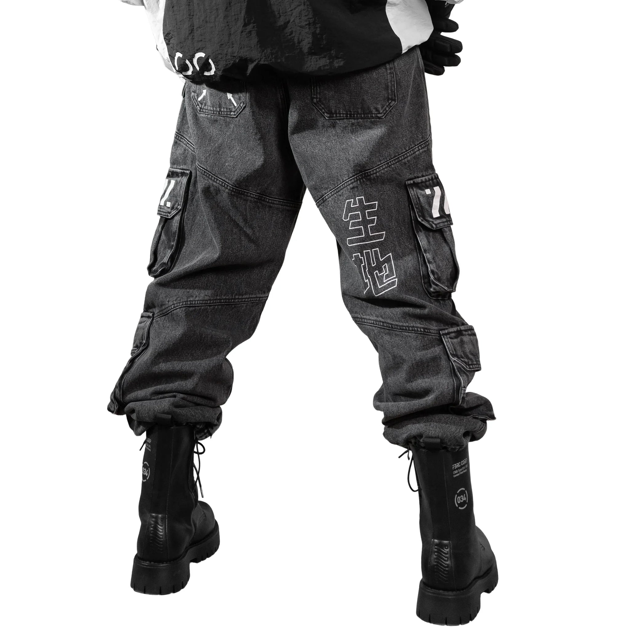 DJ-Type 001A Charcoal Denim Pants - Fabric of the Universe