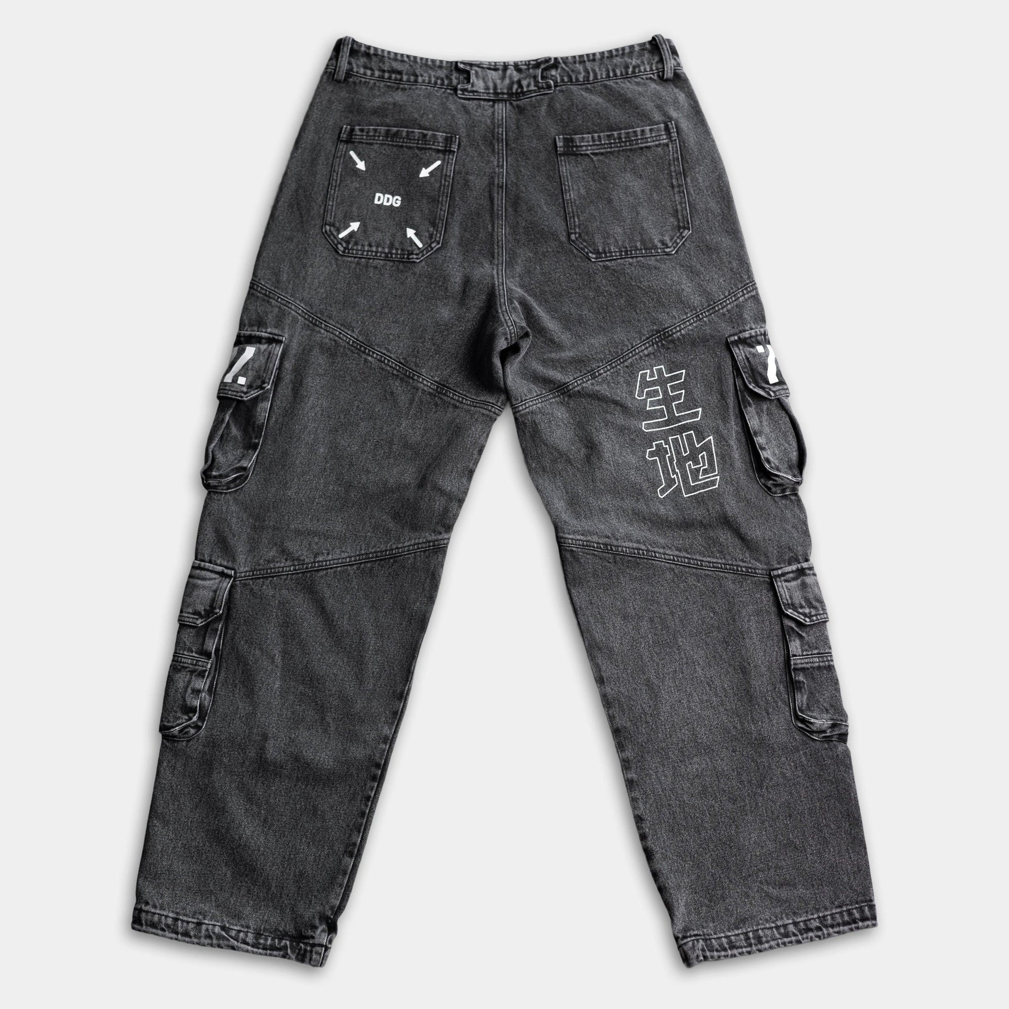 DJ-Type 001A Charcoal Denim Pants - Fabric of the Universe