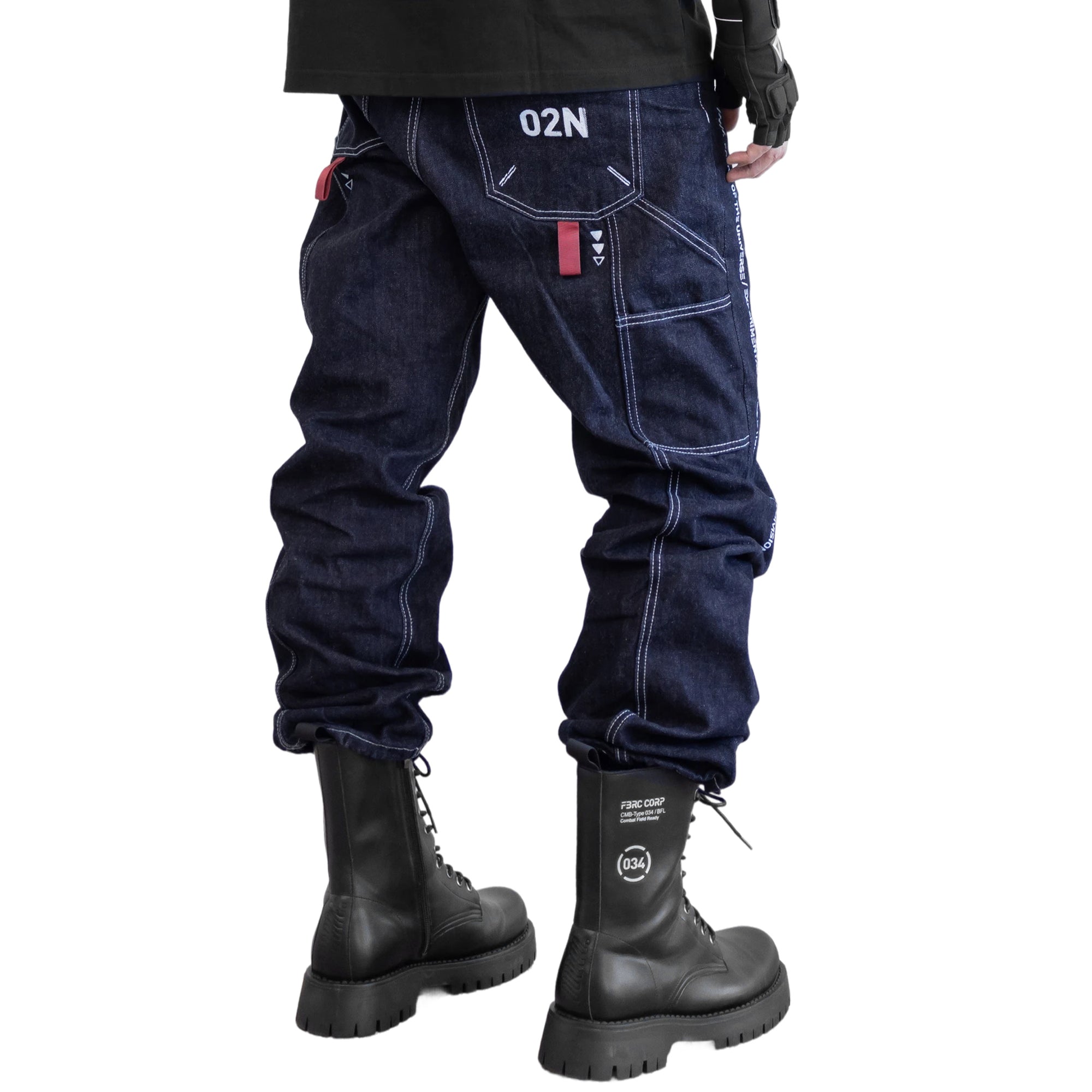 DNJ-Type 02N Indigo Raw Denim Pants
