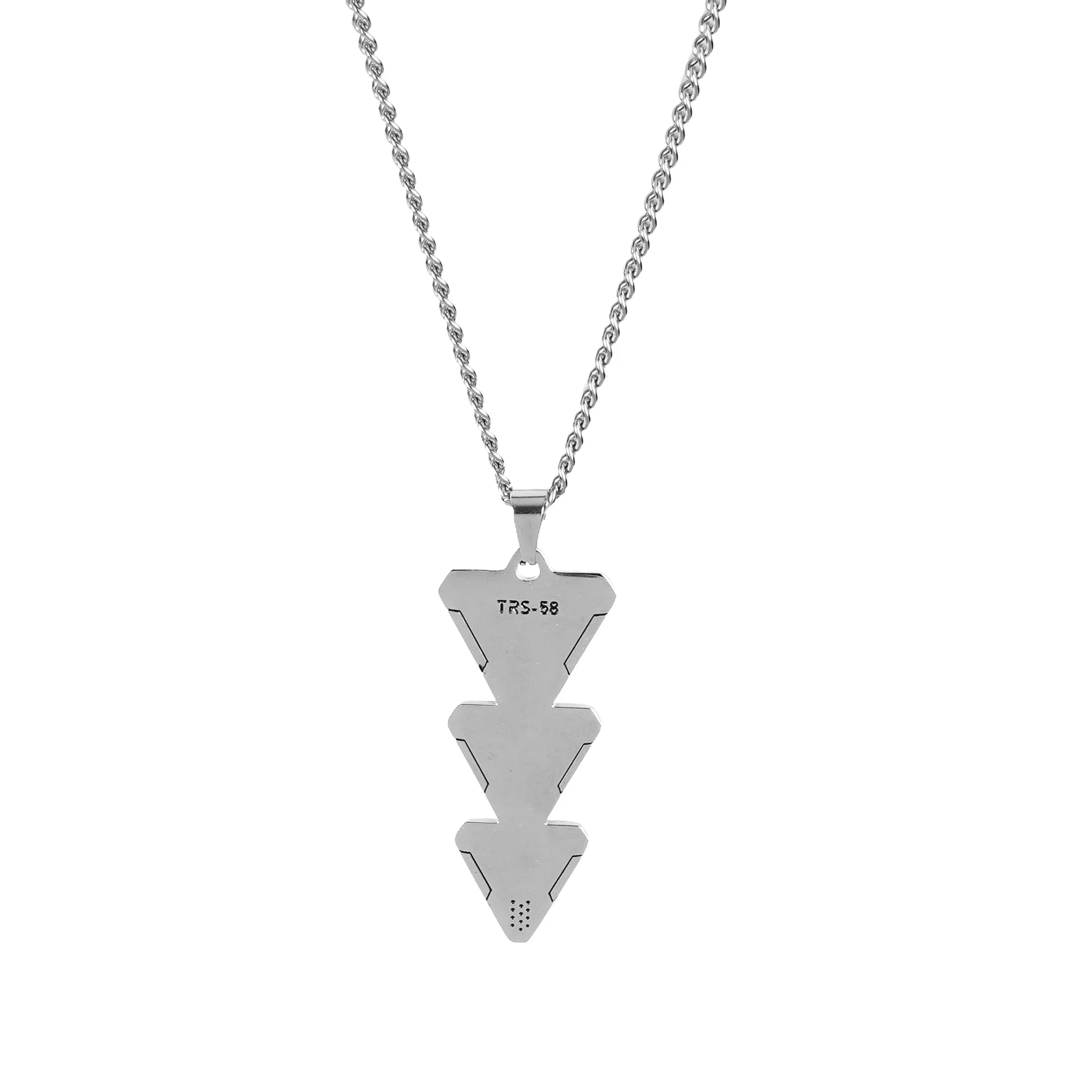 TRS-58 Stainless Steel Necklace - Fabric of the Universe