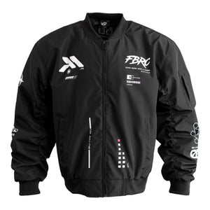 Genova Demon Black LW Bomber Jacket2