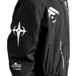 Genova Demon Black LW Bomber Jacket2
