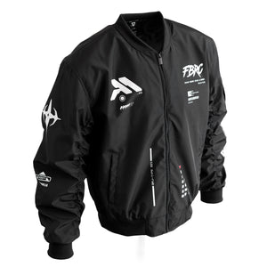Genova Demon Black LW Bomber Jacket