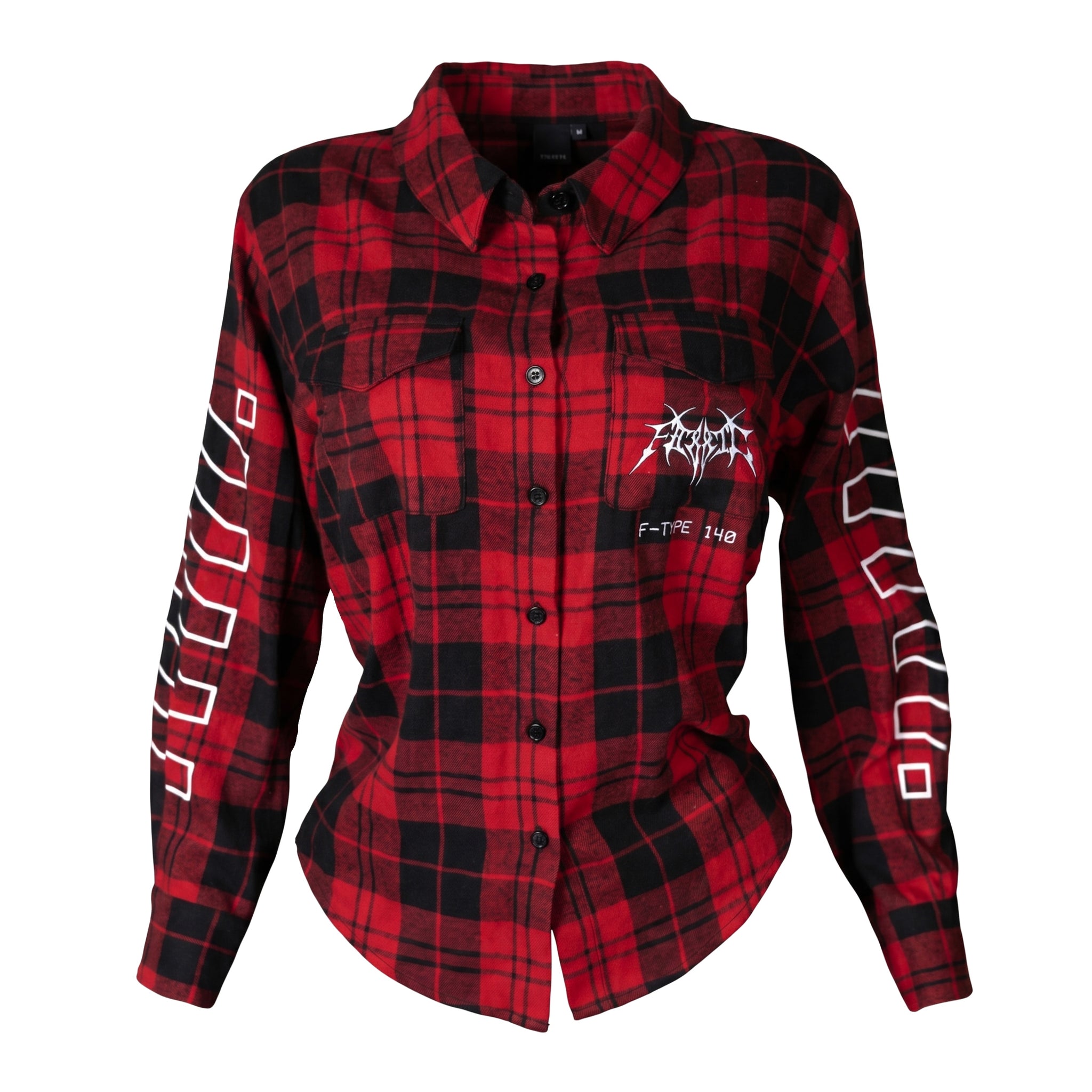 F-Type 140 Red Plaid Flannel Shirt XXL F-Type 140 Red Plaid Flannel Shirt XXL