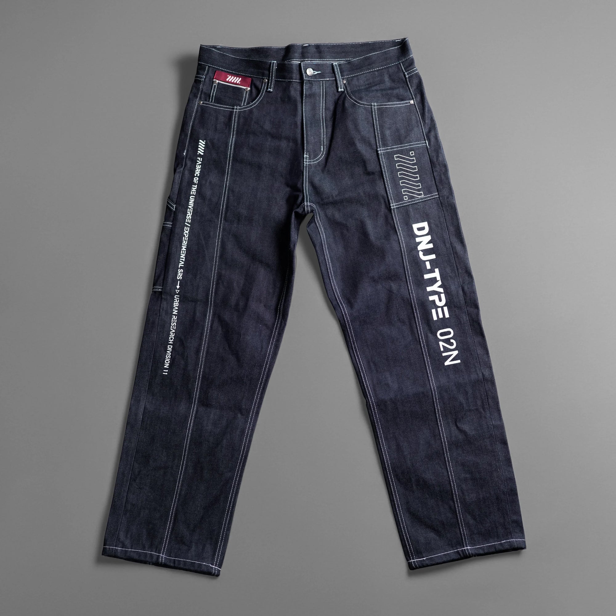 DNJ-Type 02N Indigo Raw Denim Pants - Fabric of the Universe