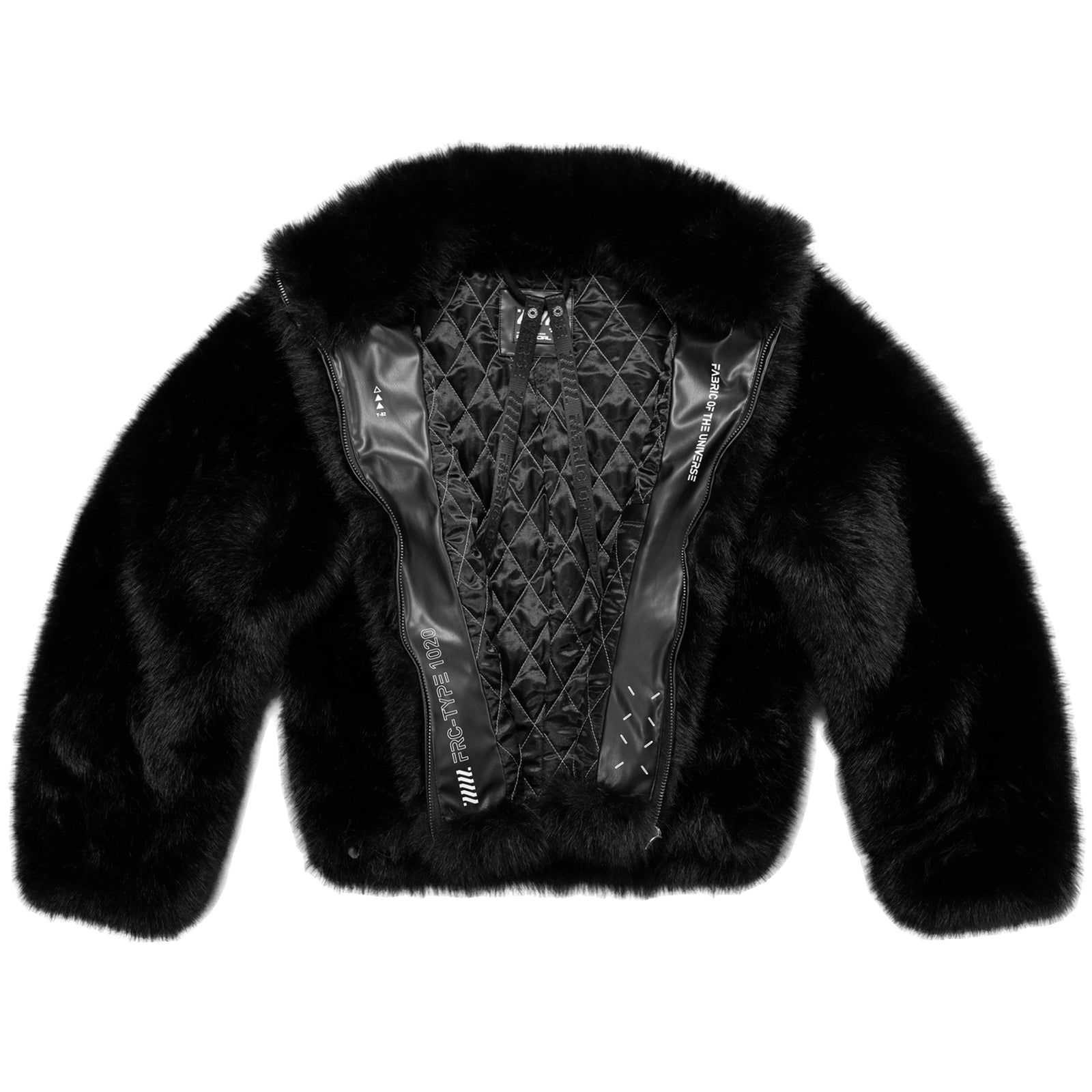 FRC-Type 1020 Black Heavy Fur Coat