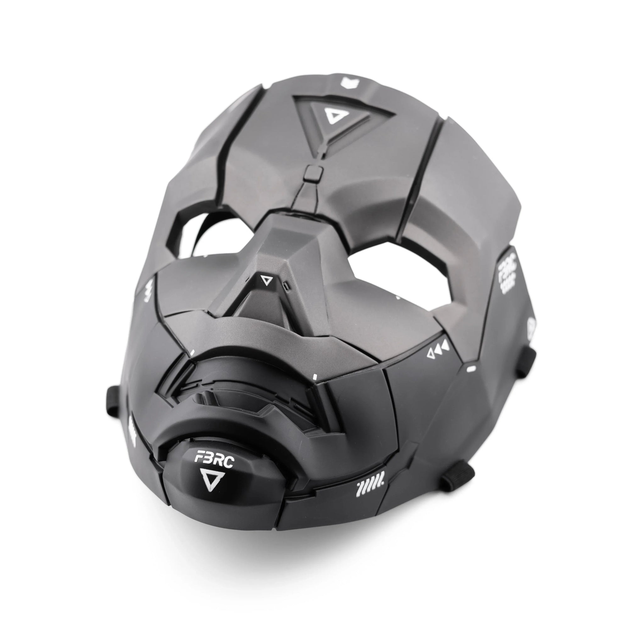 Genova Reborn Black Gunmetal Mask - Fabric of the Universe