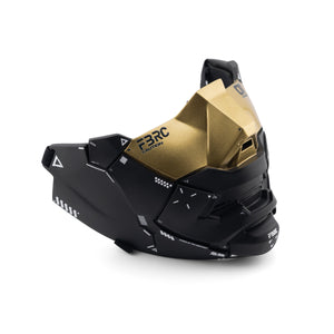 Genova Reborn Black Gold Half Mask