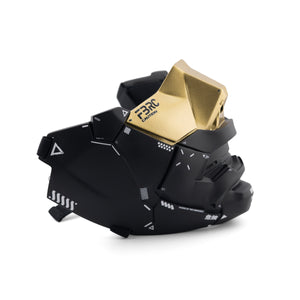 Genova Reborn Black Gold Half Mask