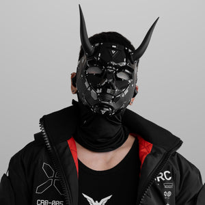 Genova Reborn Upper Demon Black Mask
