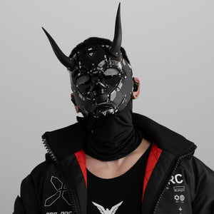 Genova Reborn Upper Demon Black Mask