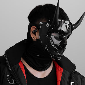Genova Reborn Upper Demon Black Mask