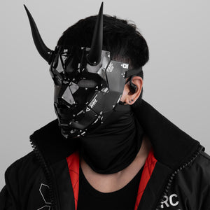 Genova Reborn Upper Demon Black Mask