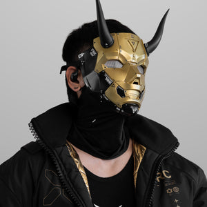 Genova Reborn Upper Demon Gold Mask