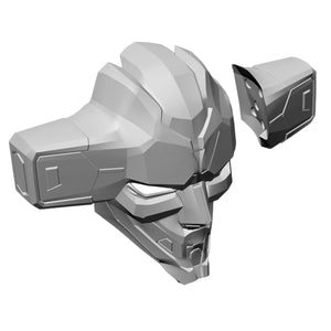 H1 Hammerhead Mask 3D Printable File