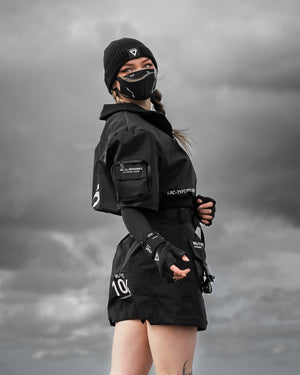 MS-Type 1004 Black Miniskirt