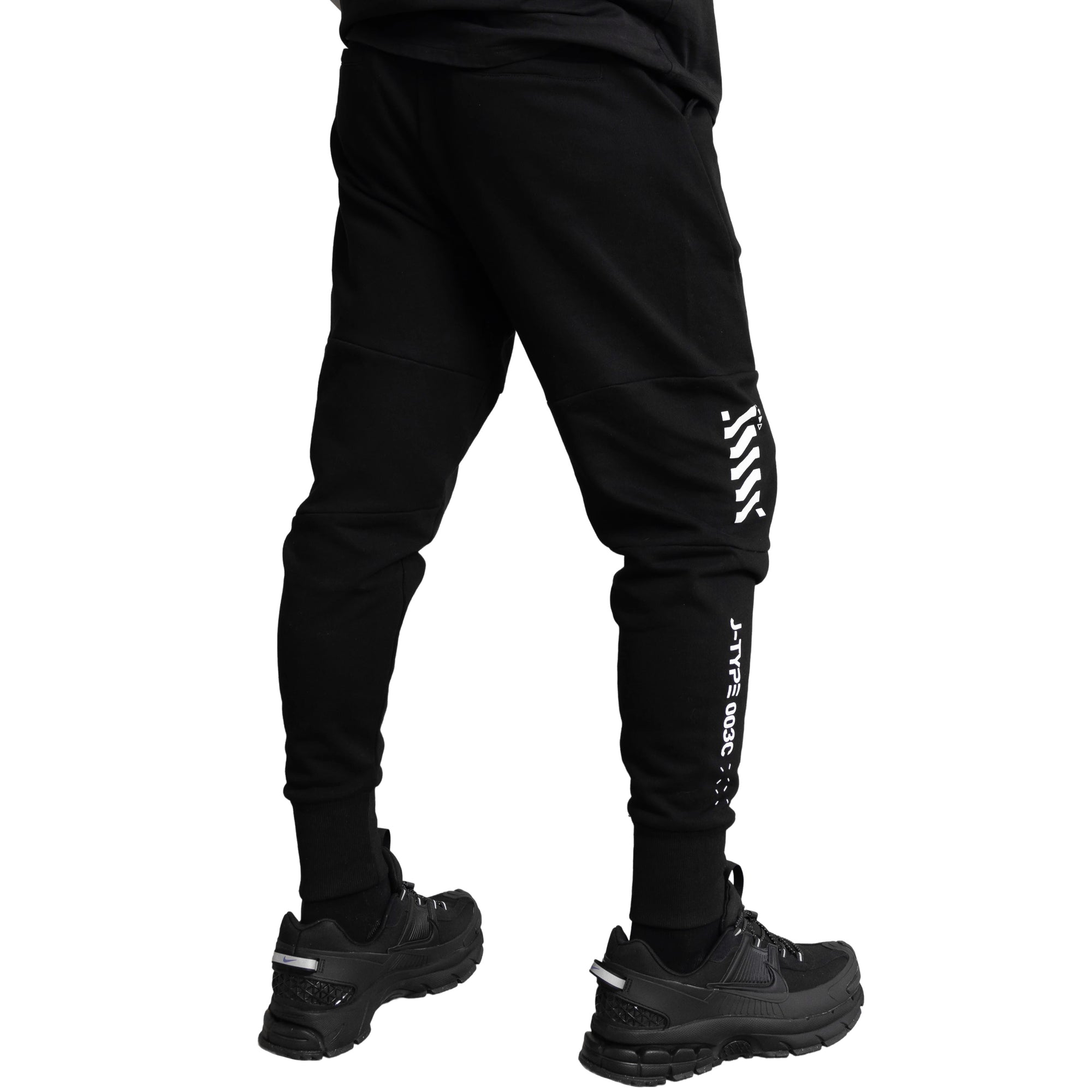J-Type 003C Black Athletic Joggers