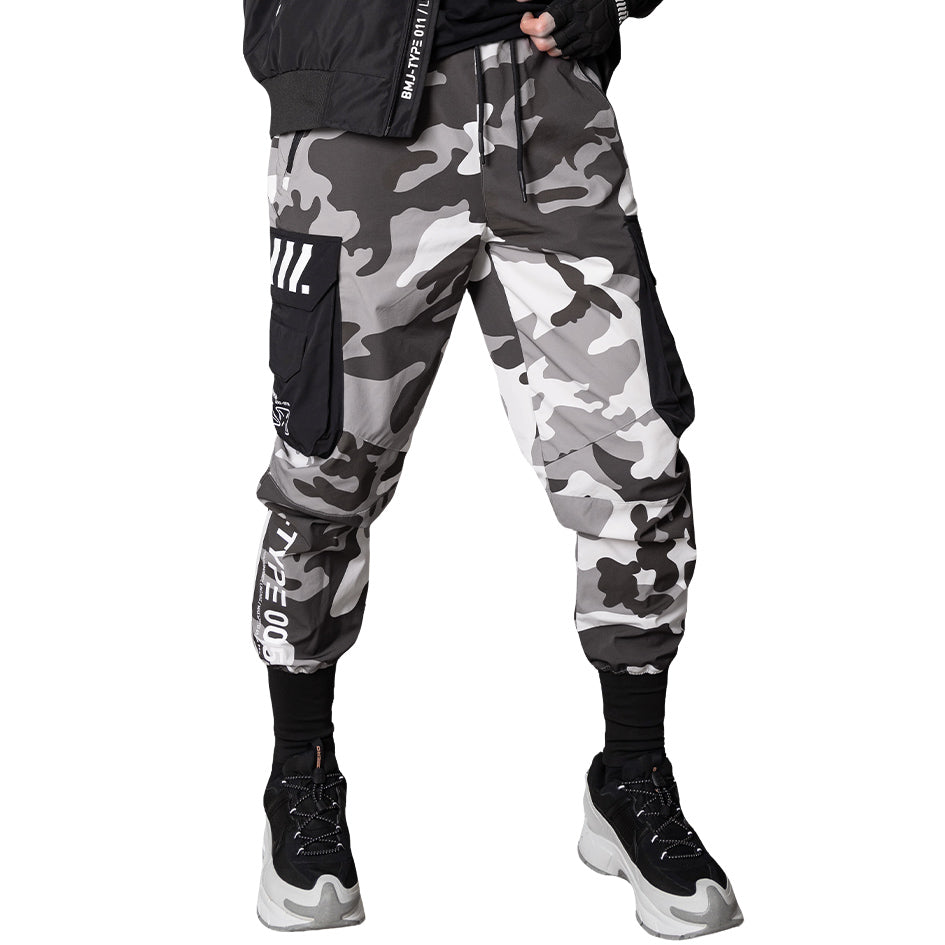 J-Type 005 Black Camo Athletic Joggers