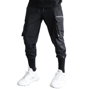 J-Type 005 Black Athletic Joggers